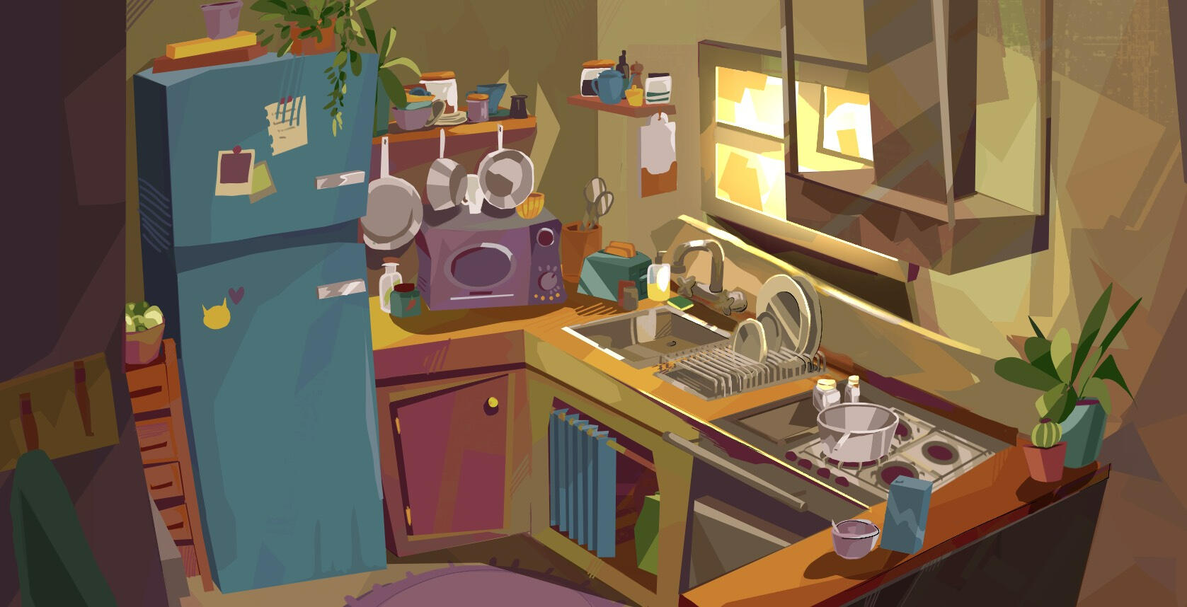 Concept art for 3D Animated Short Film