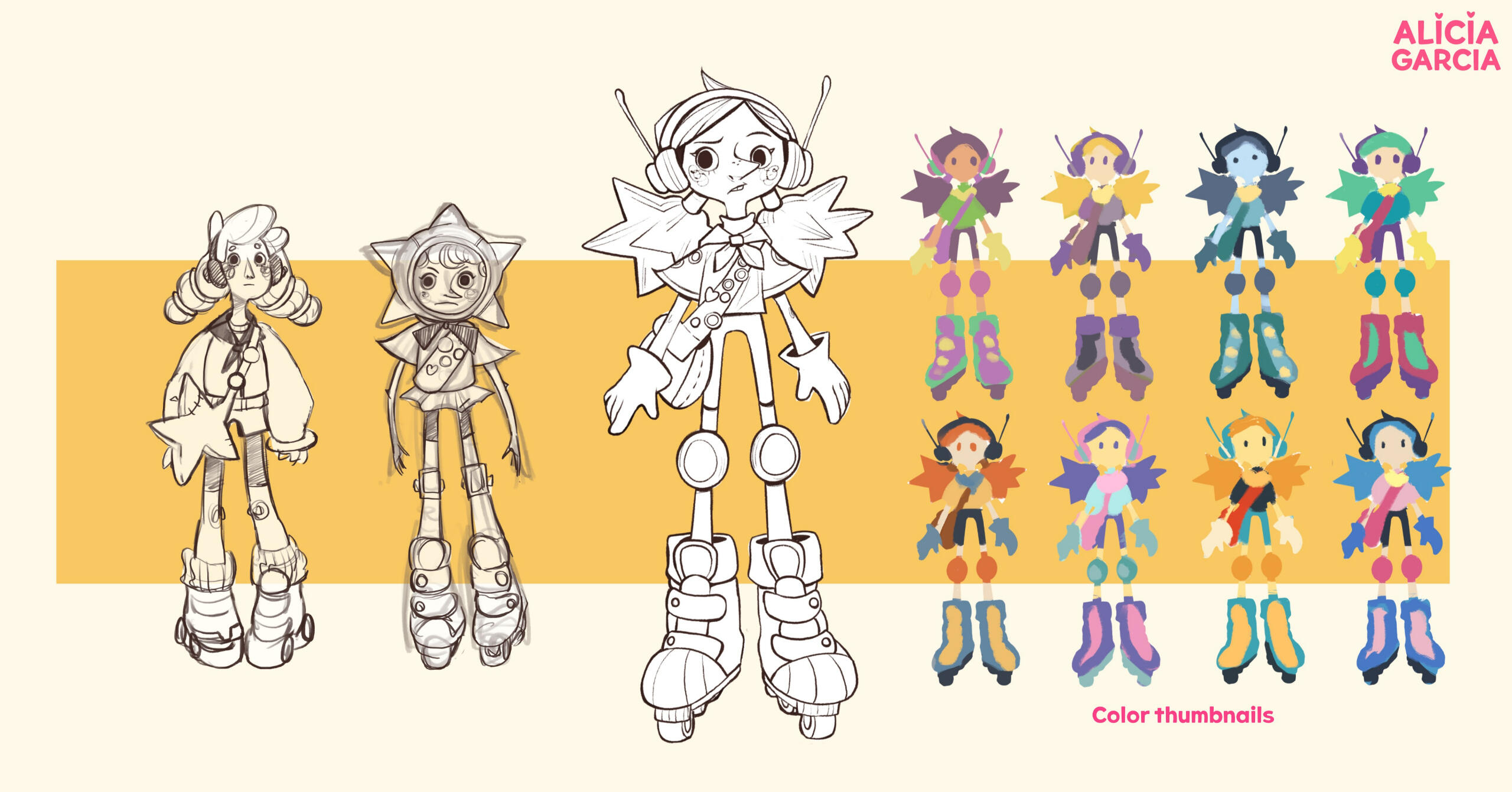 Character Design - Space Girl Scout