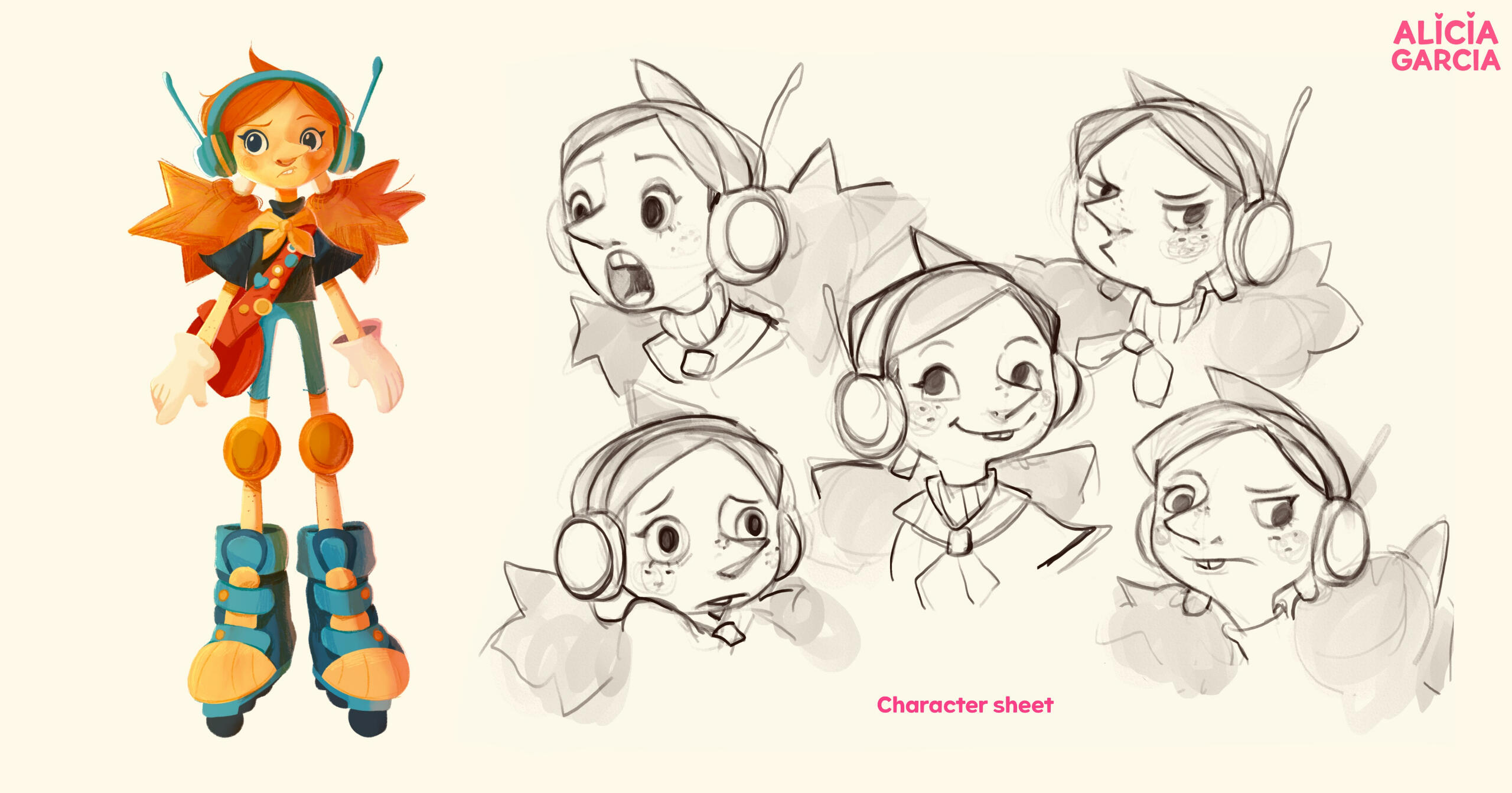 Character Design - Space Girl Scout