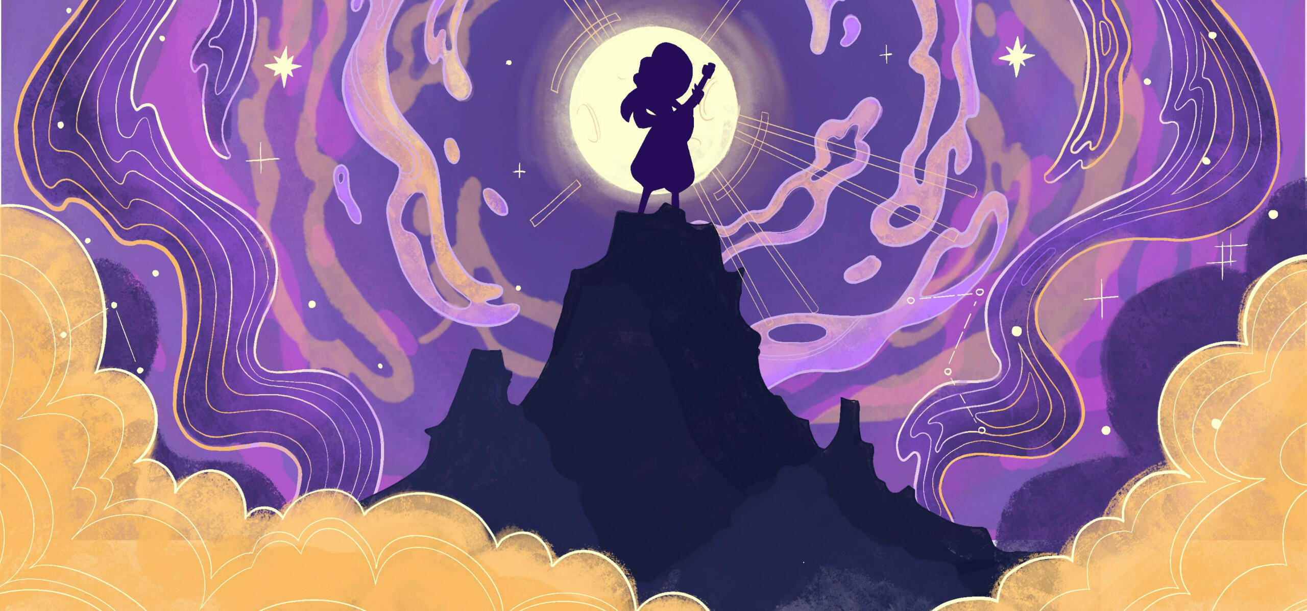 To the Moon and back - Digital Art