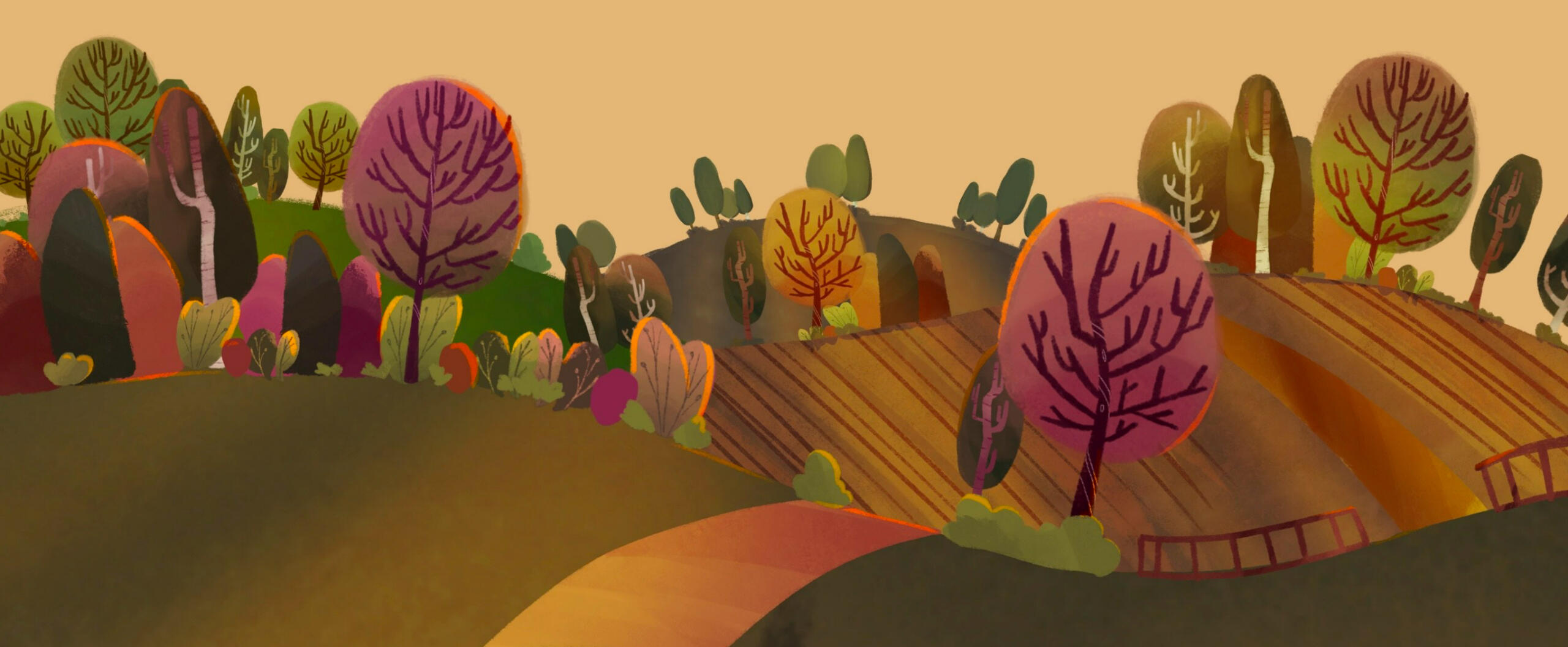 The Fern flower - Digital Art