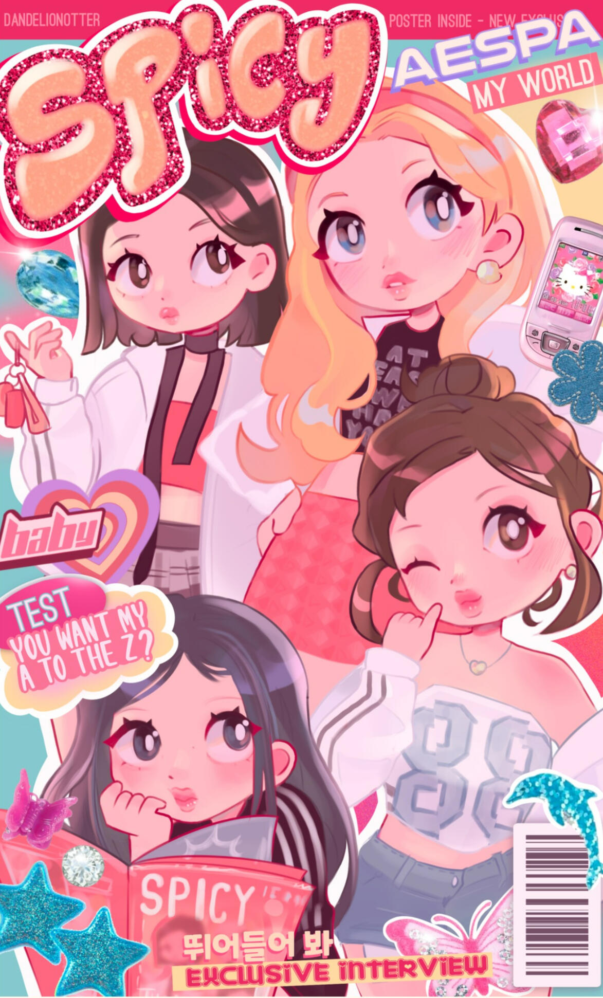 Aespa's Spicy Magazine