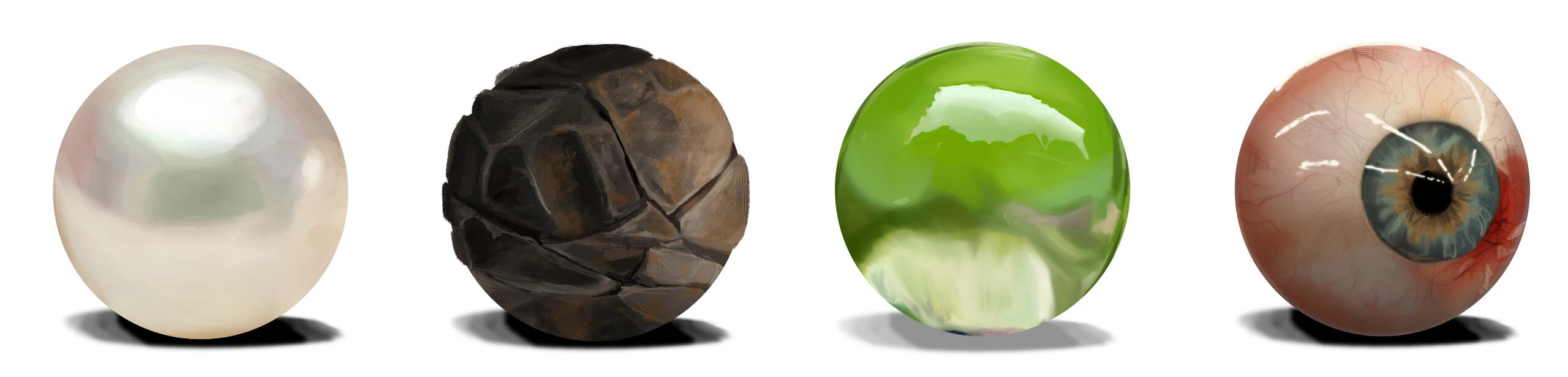 Texture on Spheres Study 2024